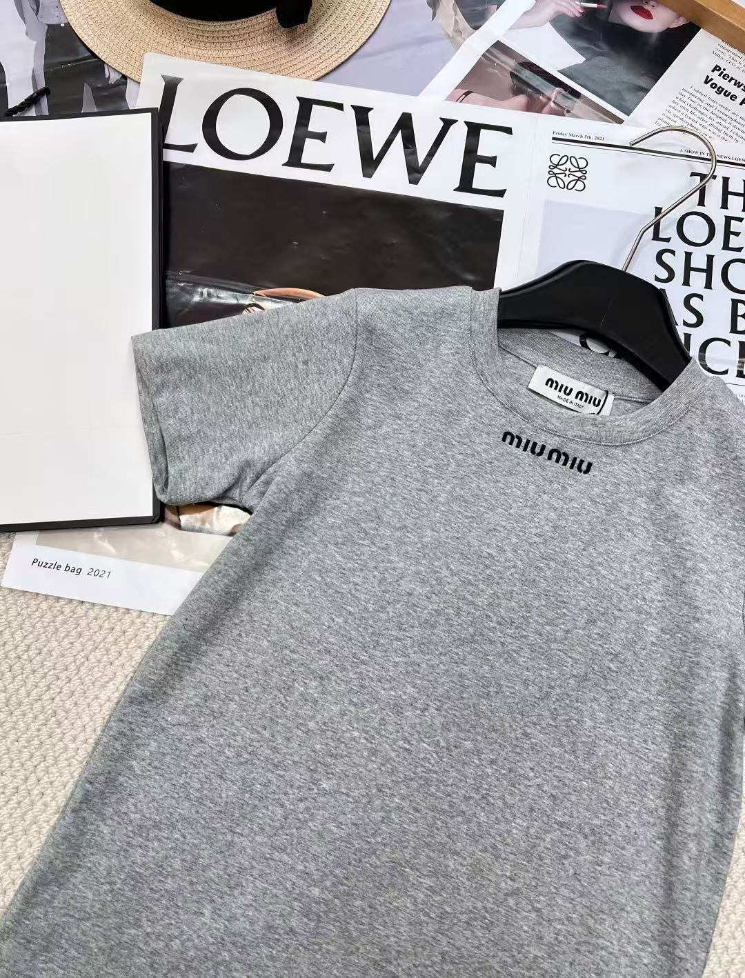 Miu Grey T-Shirt