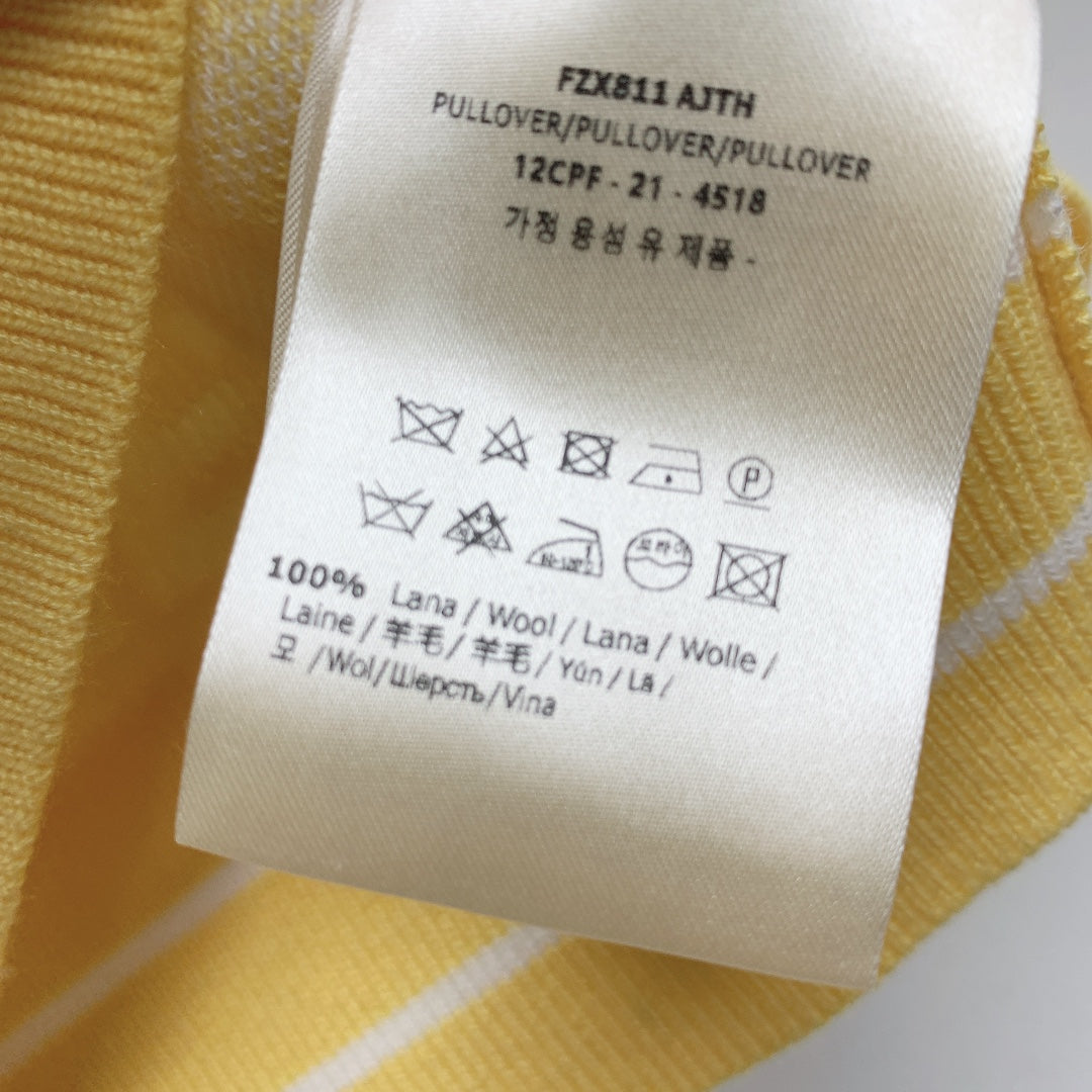 Fendi 25C Polo Shirt Yellow 228190