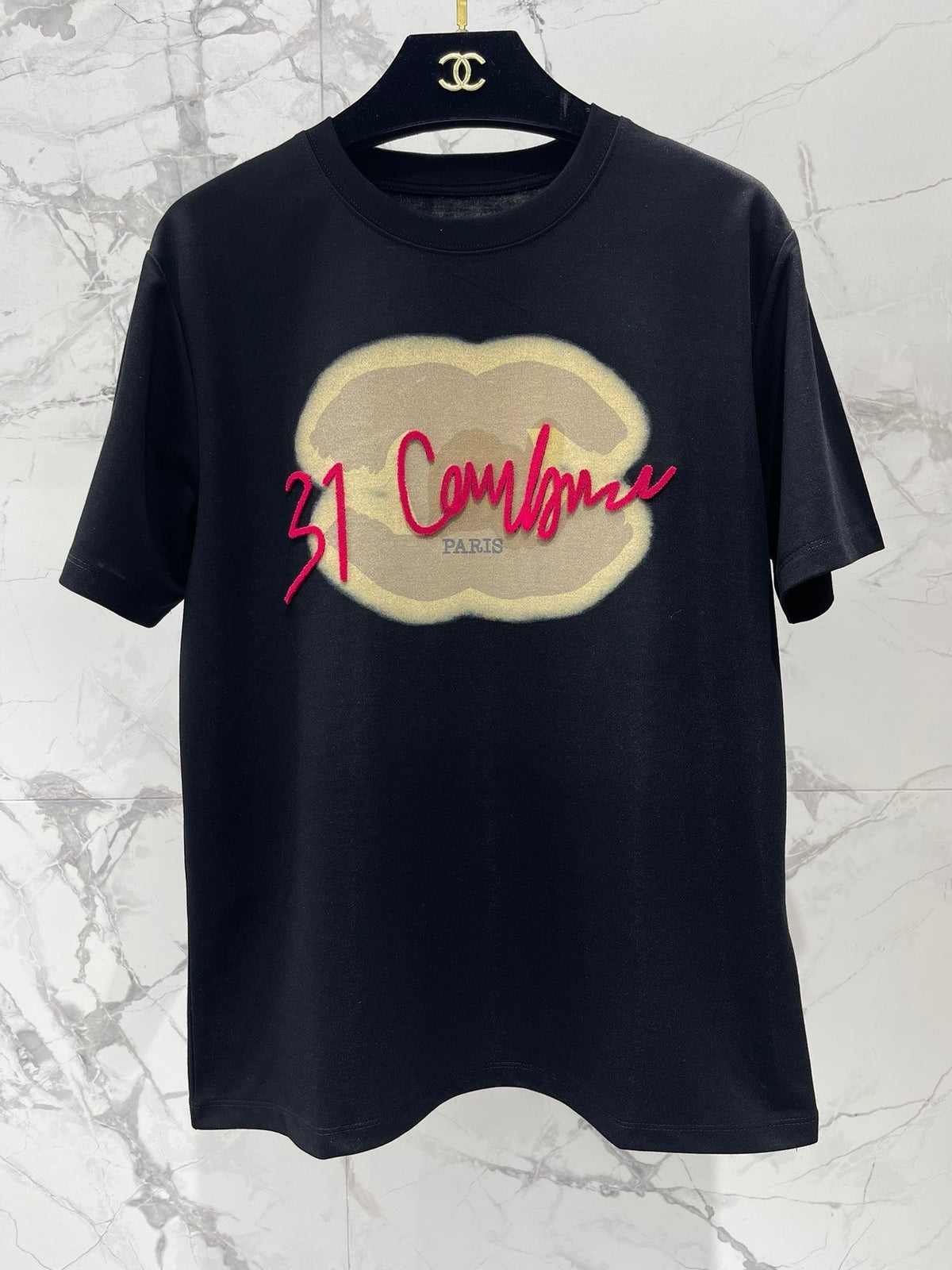 CC T-shirt In Black Cotton