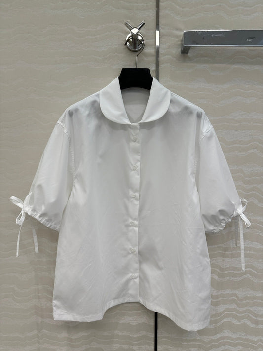 PRADA FASHION WHITE SHIRT 263951