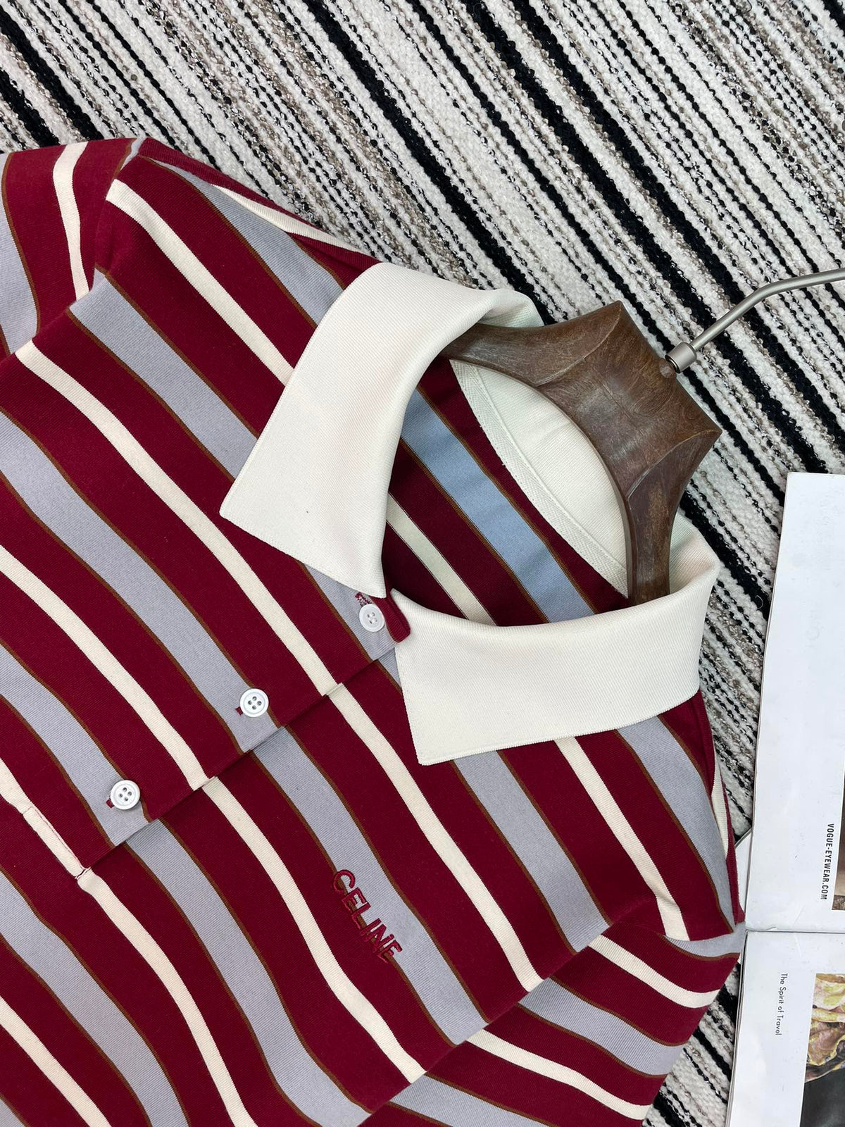CELINE 26S SHORT SLEEVE POLO SHIRT 155