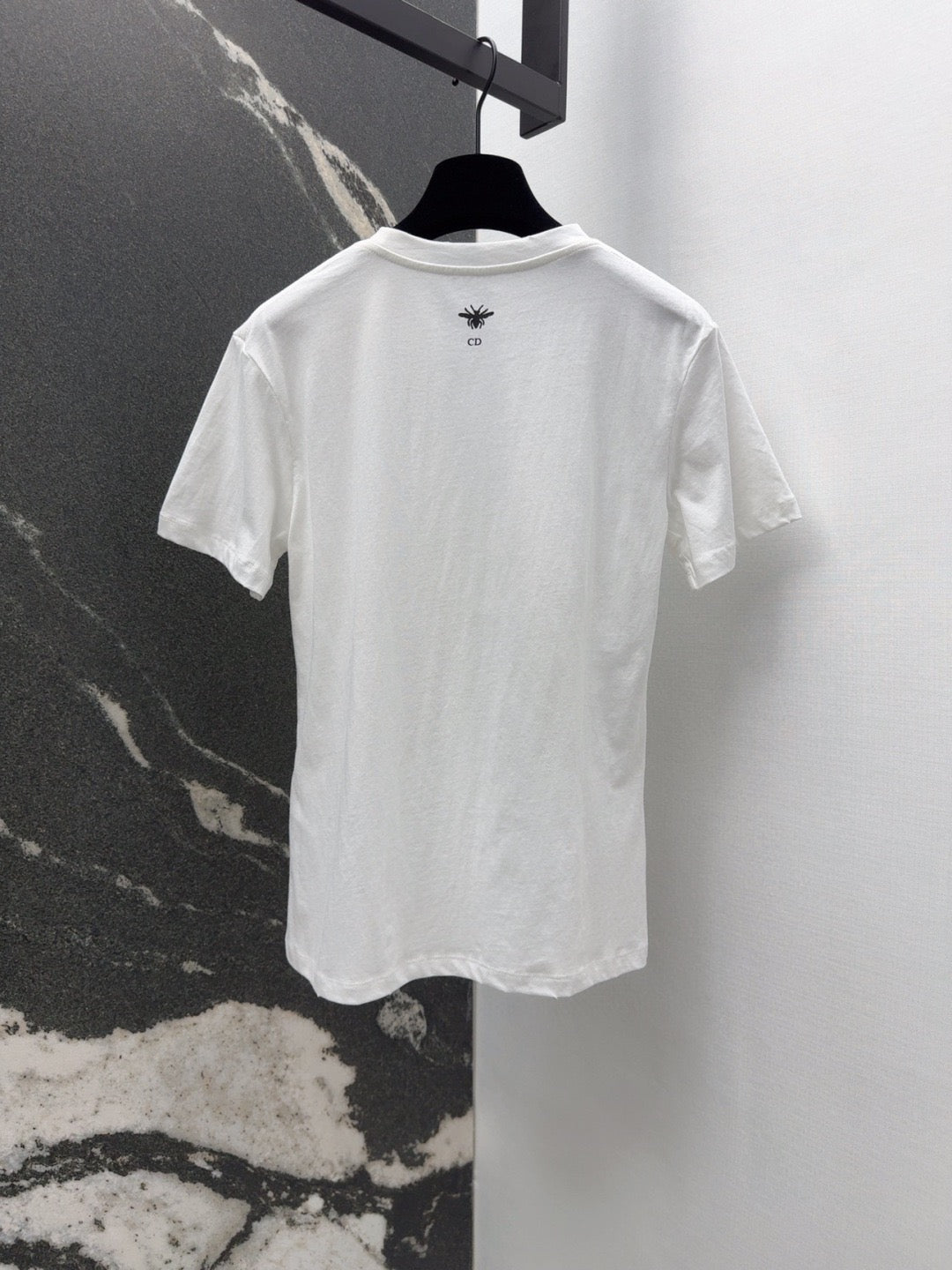 CD T-Shirt White Cotton Style 3