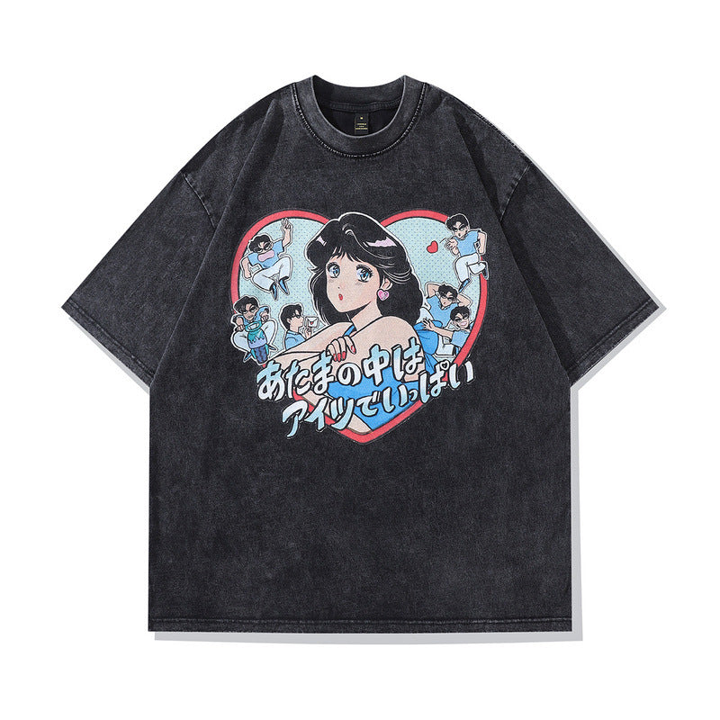 Men's T-Shirt Short-Sleeved T-shirt for Men and Women