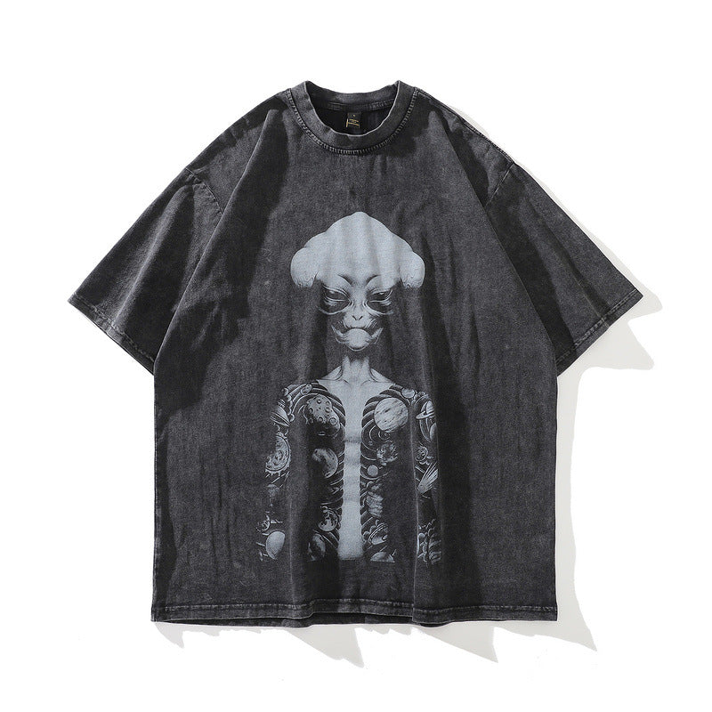 Men's T-Shirt Printed Short-Sleeved T-shirt