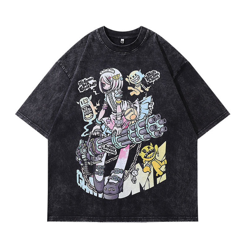 Men's T-Shirt Short-Sleeved T-shirt for Men and Women