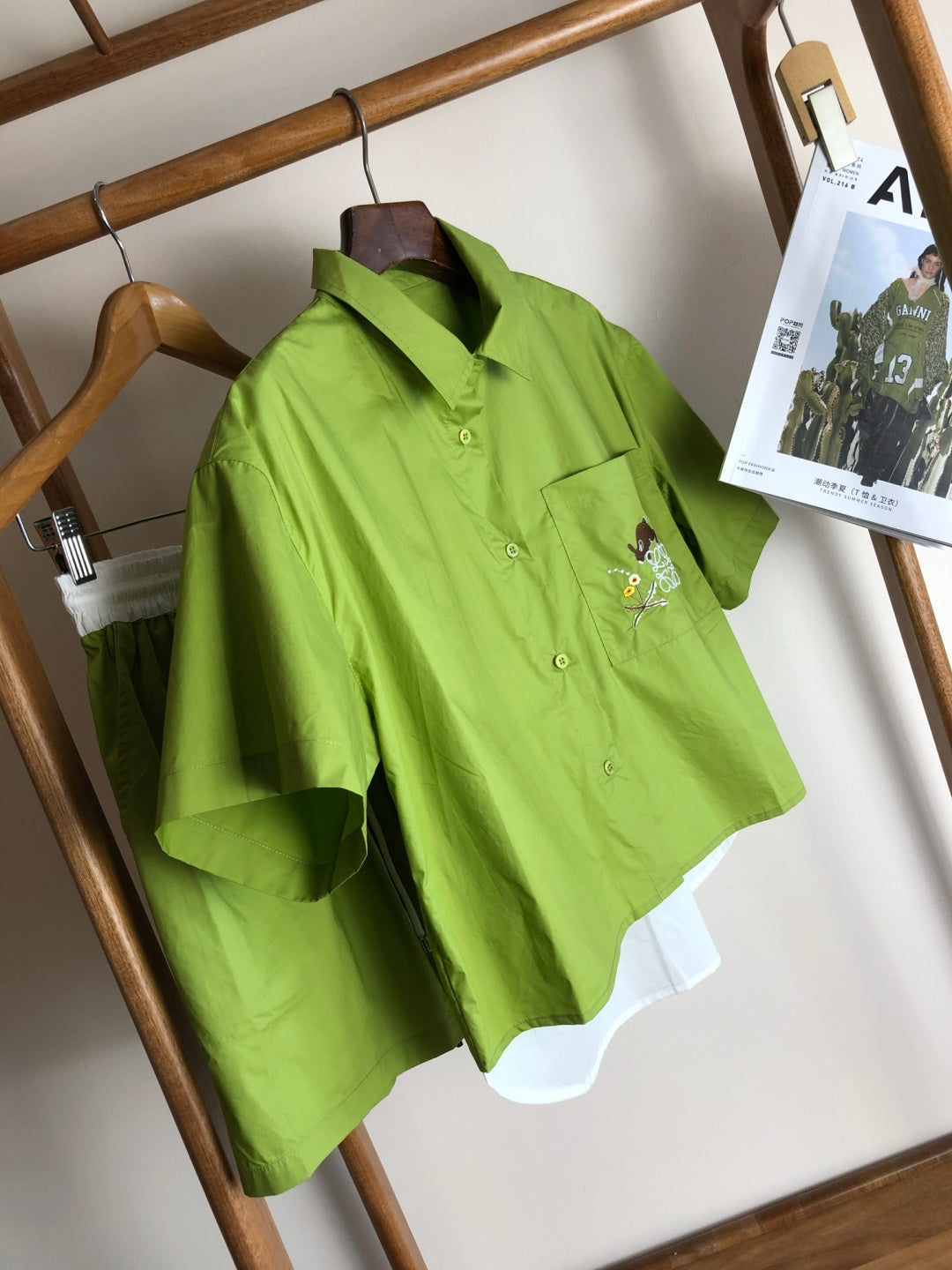 LOEWE SHIRT & SHORTS SET STYLE 148