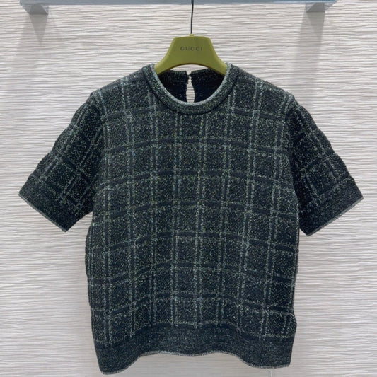 Gucci 2025 T-shirt Green Wool Viscose