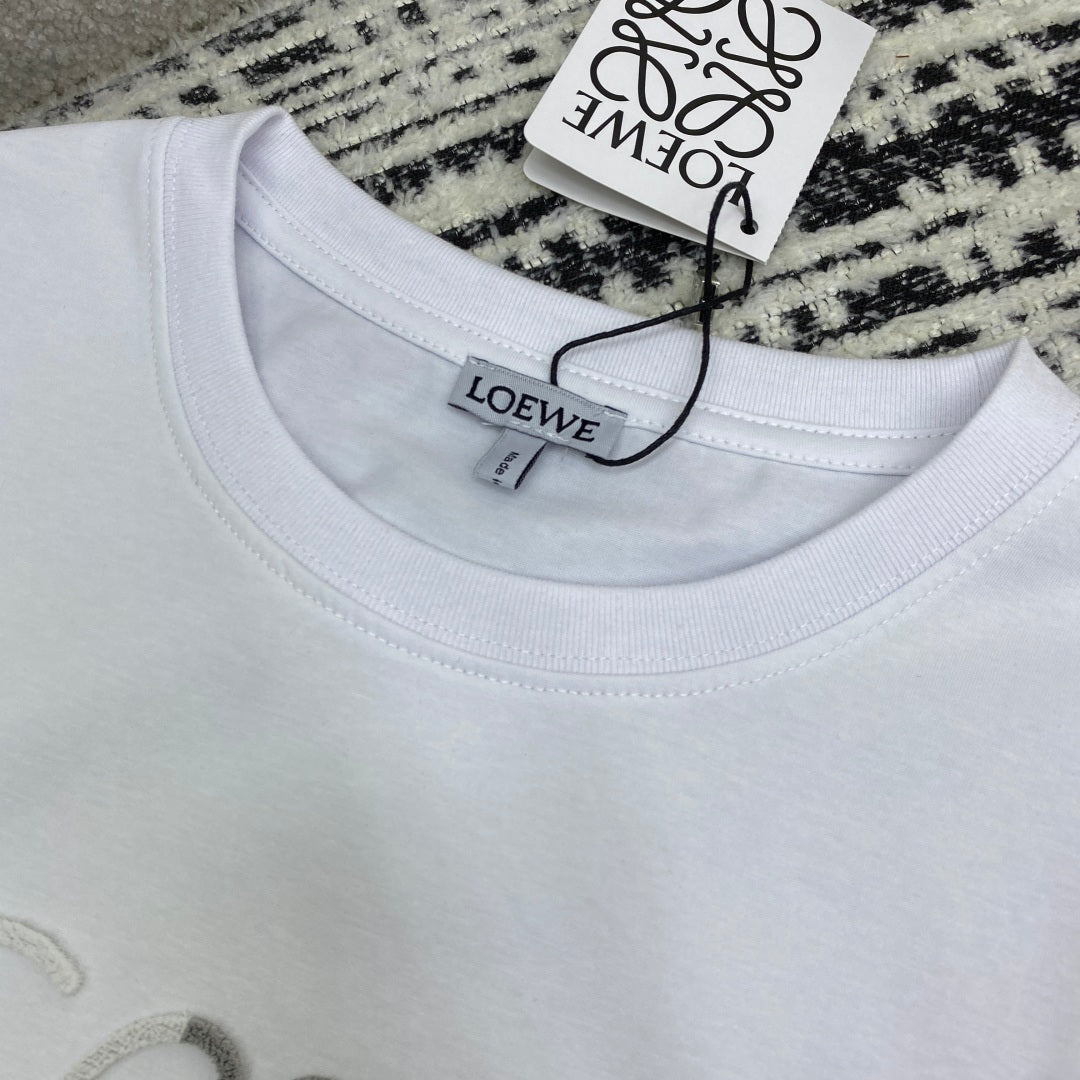 Loewe Round Neck T-shirt Cotton