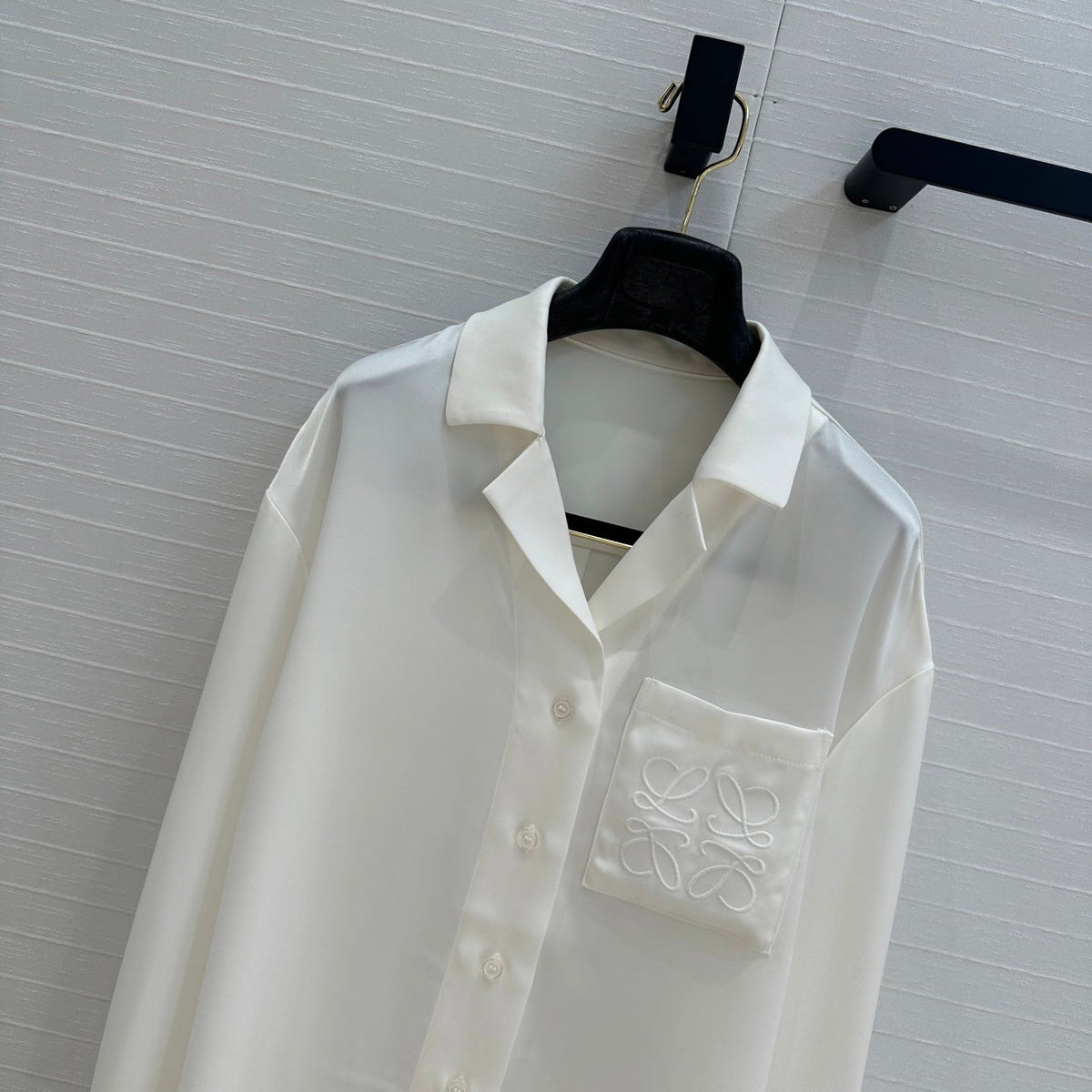 Loewe Shirt White Acetate Fiber