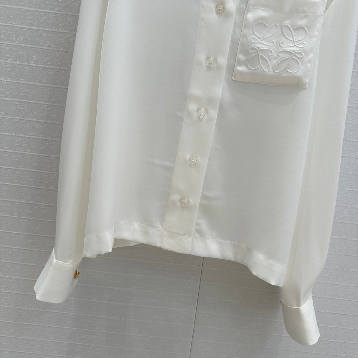 Loewe Shirt White Acetate Fiber