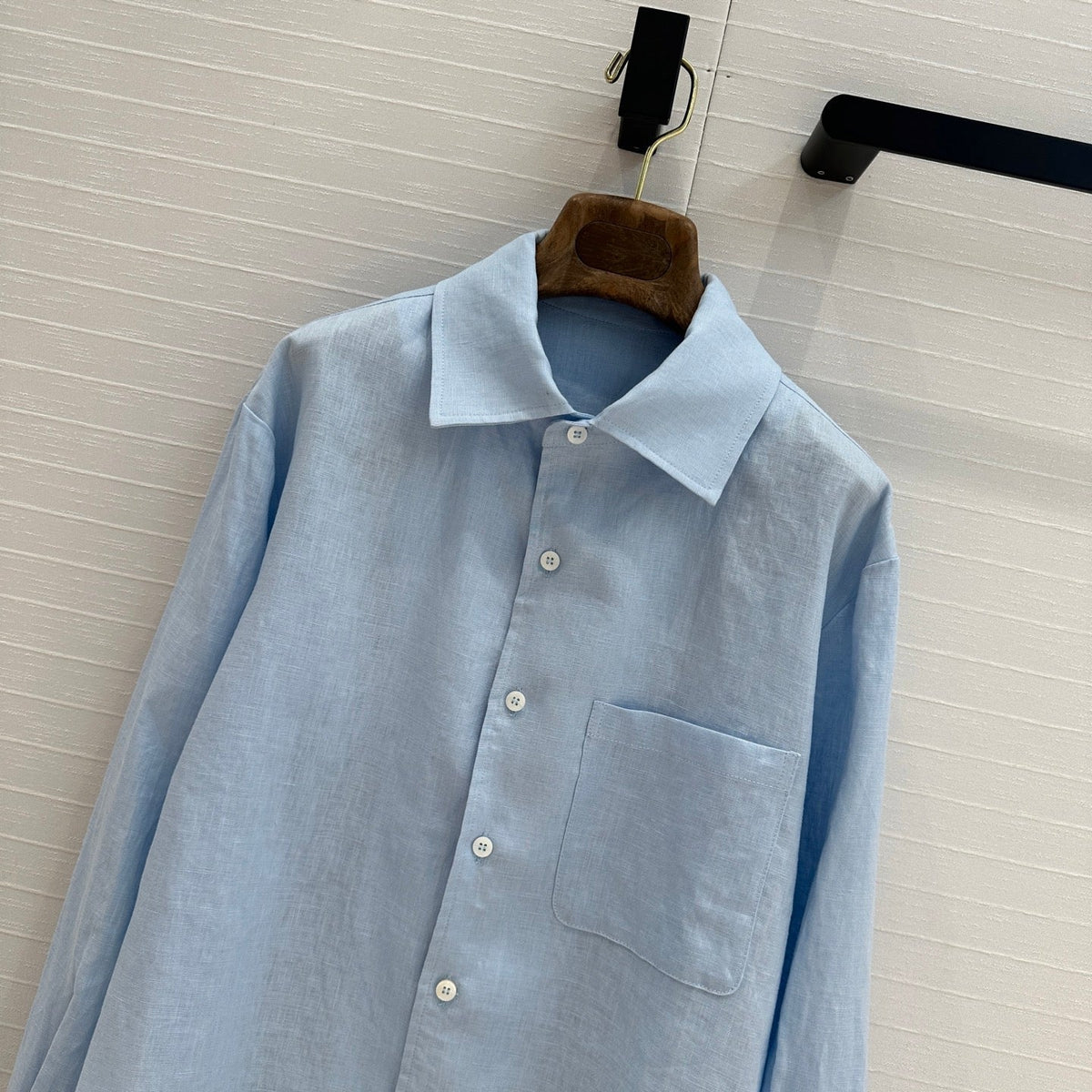LP BLUE LINEN SHIRT 264280