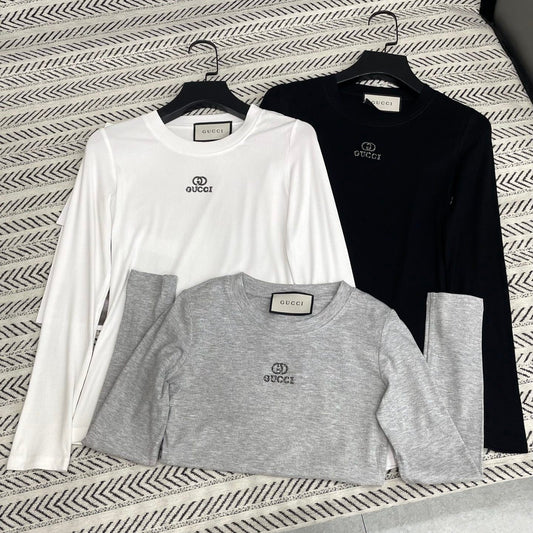 GUCCI LONG-SLEEVE T-SHIRT STYLE 86