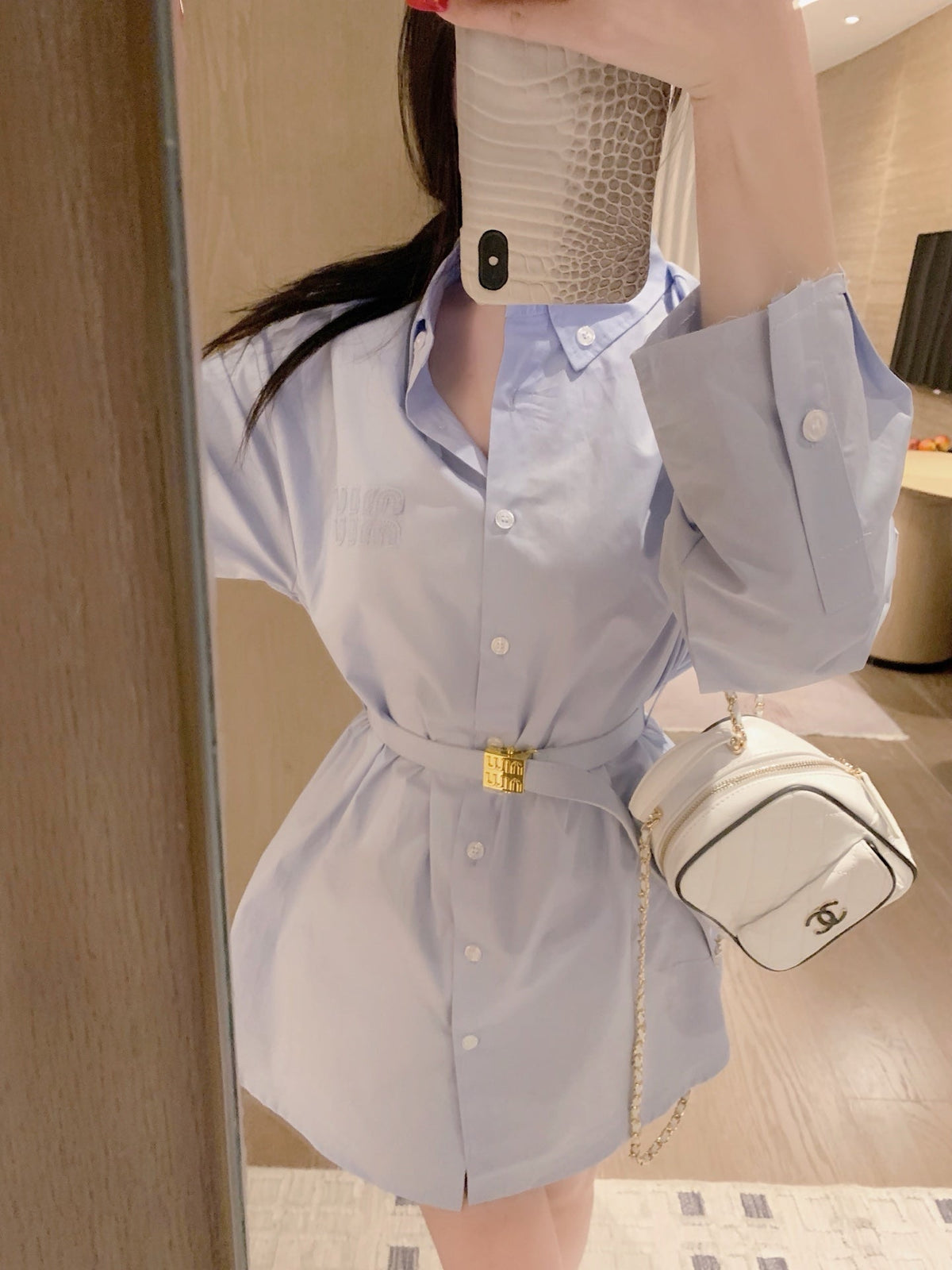 MIUMIU SHIRT DRESS STYLE 3