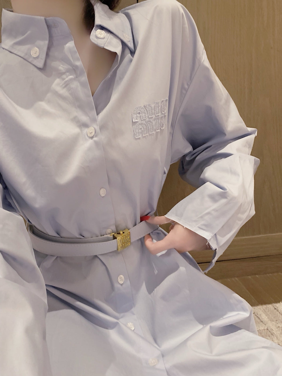 MIUMIU SHIRT DRESS STYLE 3