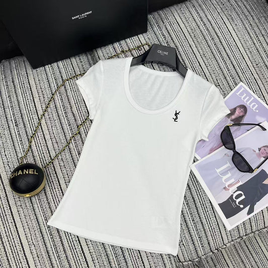 YSL T- Shirt White 228404