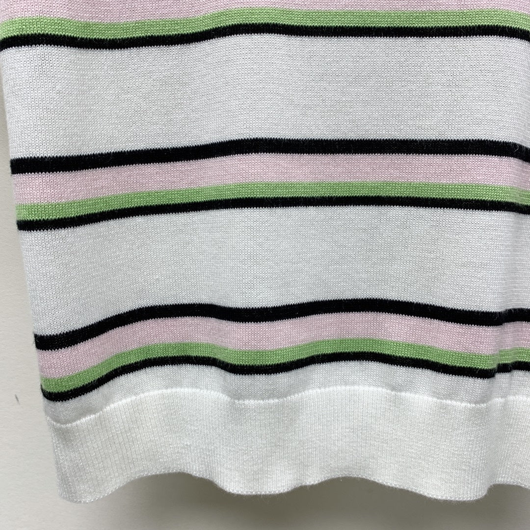 MIUMIU KNIT POLO SHIRT 268104