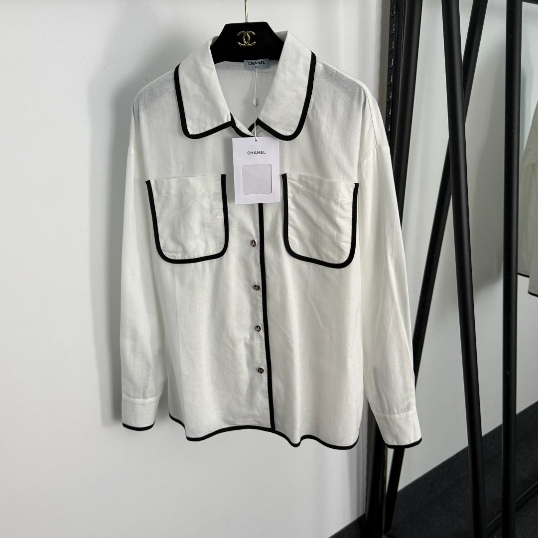 CHANEL 25S LONG-SLEEVE SHIRT STYLE 126